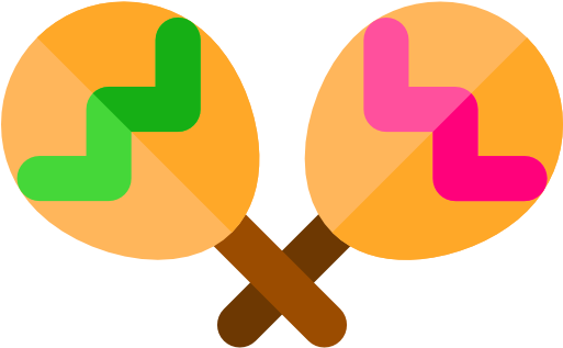 Maracas Free Icon - Share Icon Maracas Png Svg (512x512)
