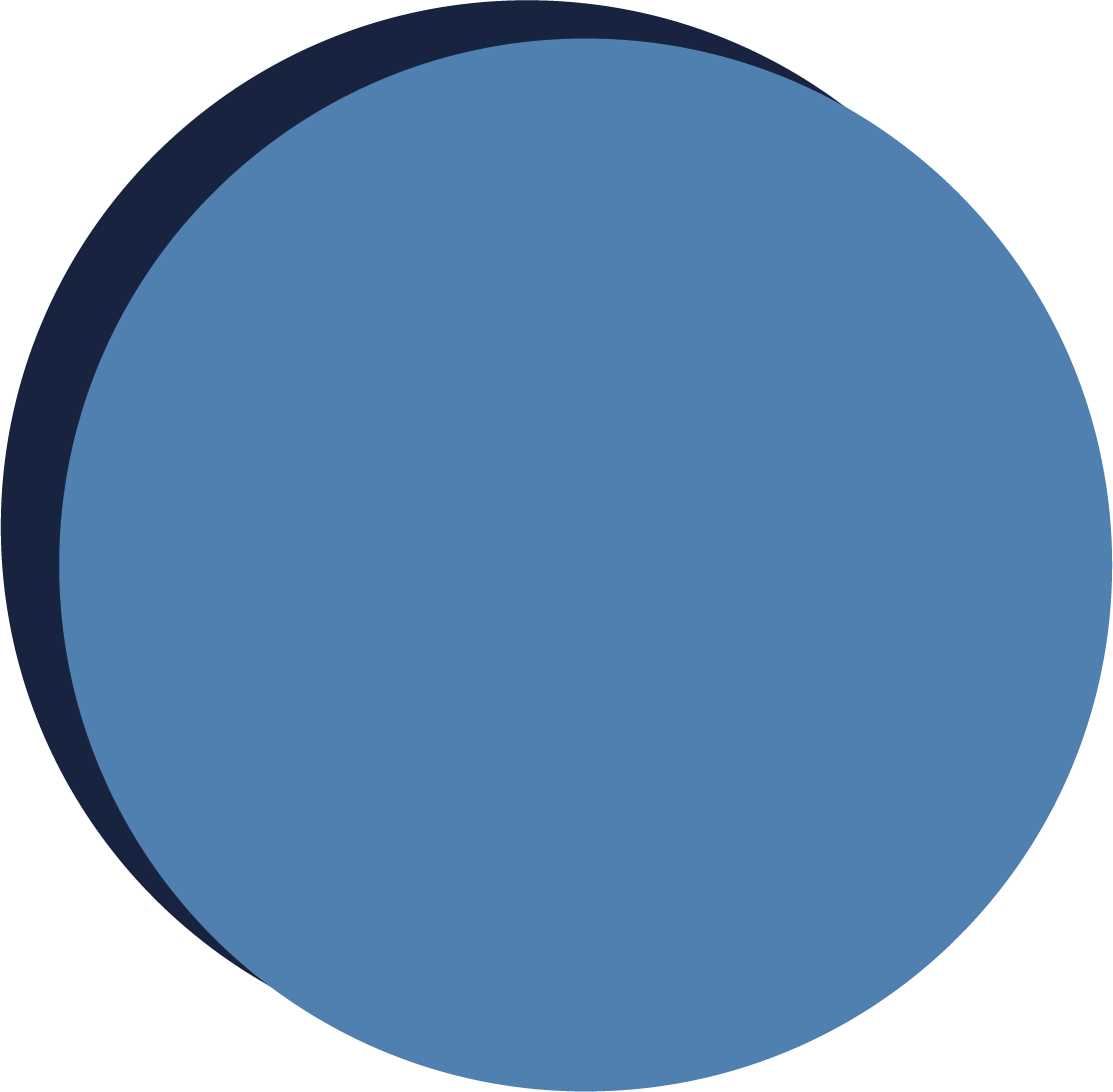 A World Class - Blue Color Circle Png (1114x1093)