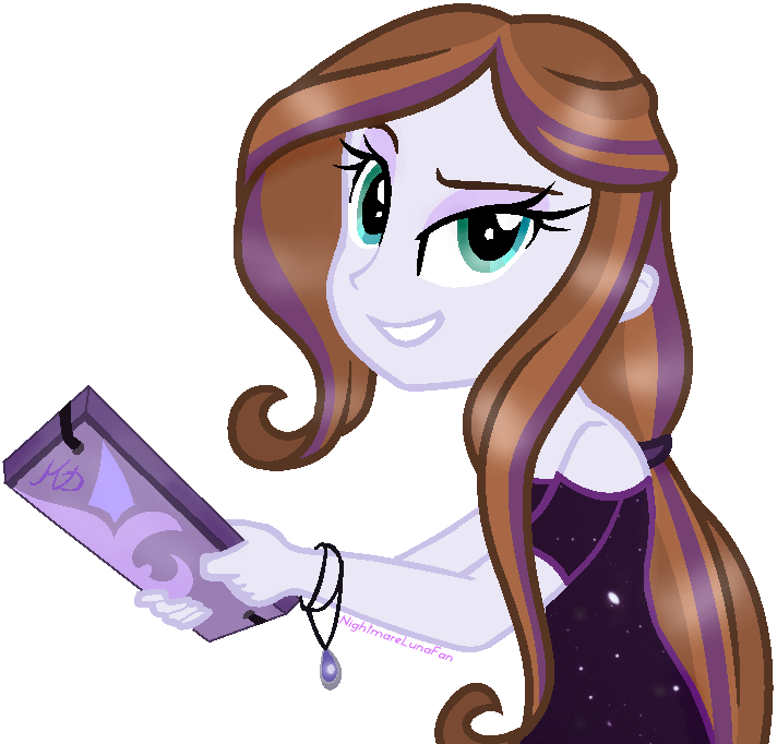 In The School By Nightmarelunafan - Mlp Nightmare Luna Fan (712x682)