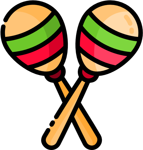 Maracas Free Icon - Maracas Sin Fondo Png (512x512)