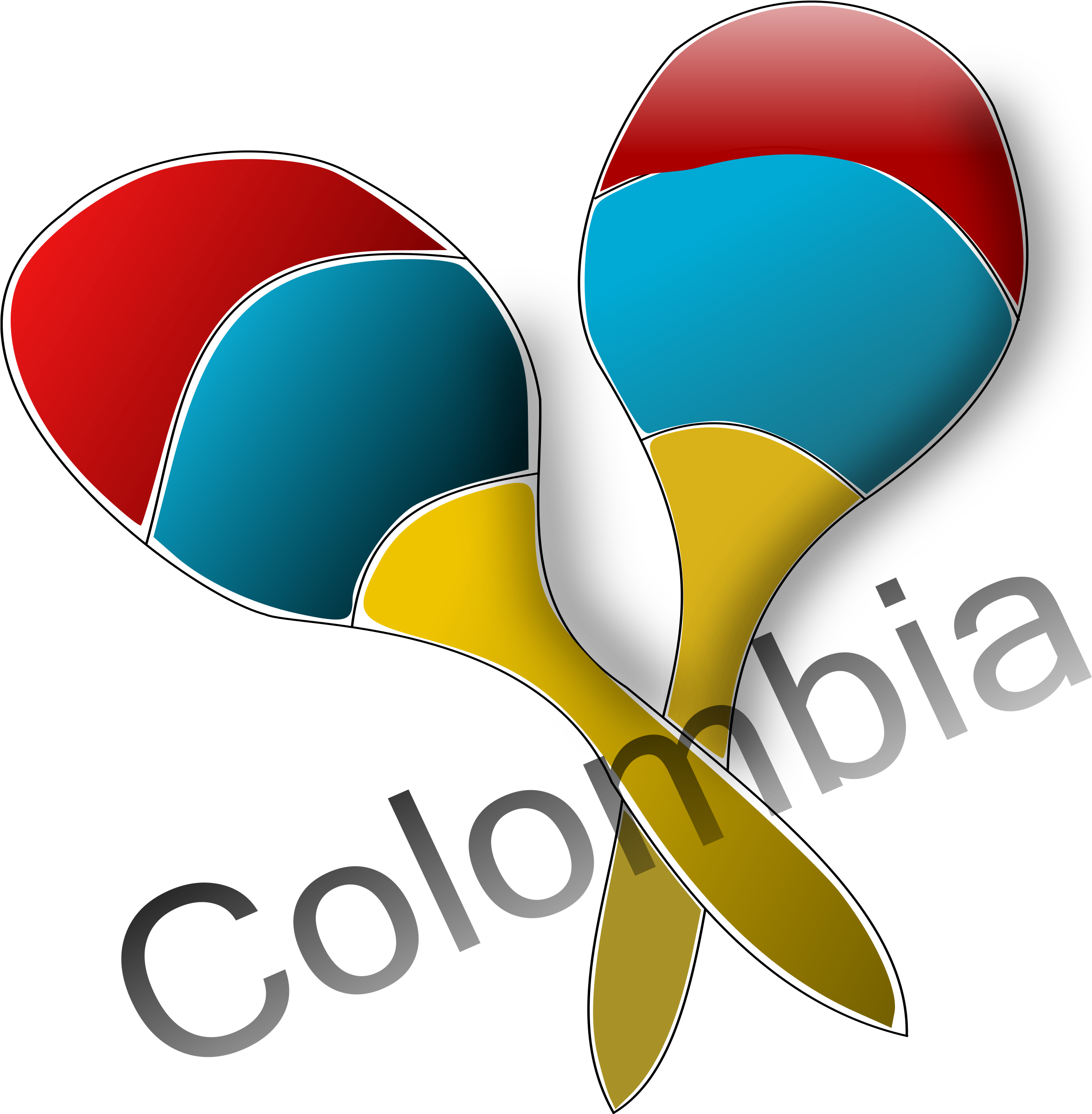 Free Maracas Png - Magnet Veracruz (mexiko) Quadratischer Magnet (3671x2400)