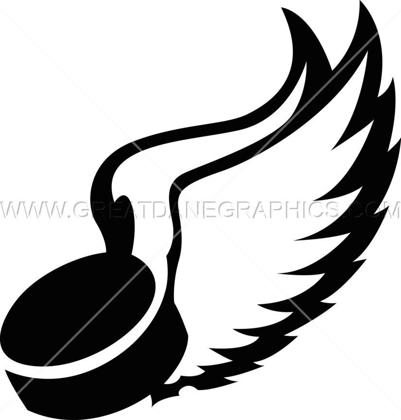 Puck With Bird Wings - Puck With Bird Wings (825x863)