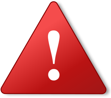 Tłumaczenia - Warning Icon (500x500)