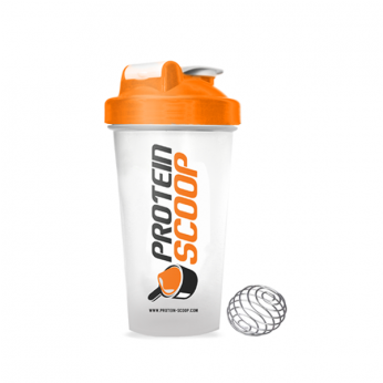 Protein Scoop Shaker- Orange & White - Shaker Cup (460x345)