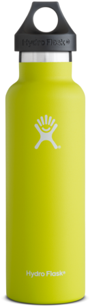 Hydro Flask Insulated Standard Mouth Bottle 21oz Citron - Hydro Flask Vacuum Insulated Stainless Steel Water (306x480)