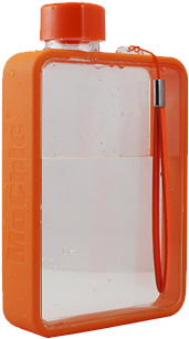 户外运动平板壶创意饮水壶 - - Plastic Bottle (400x317)