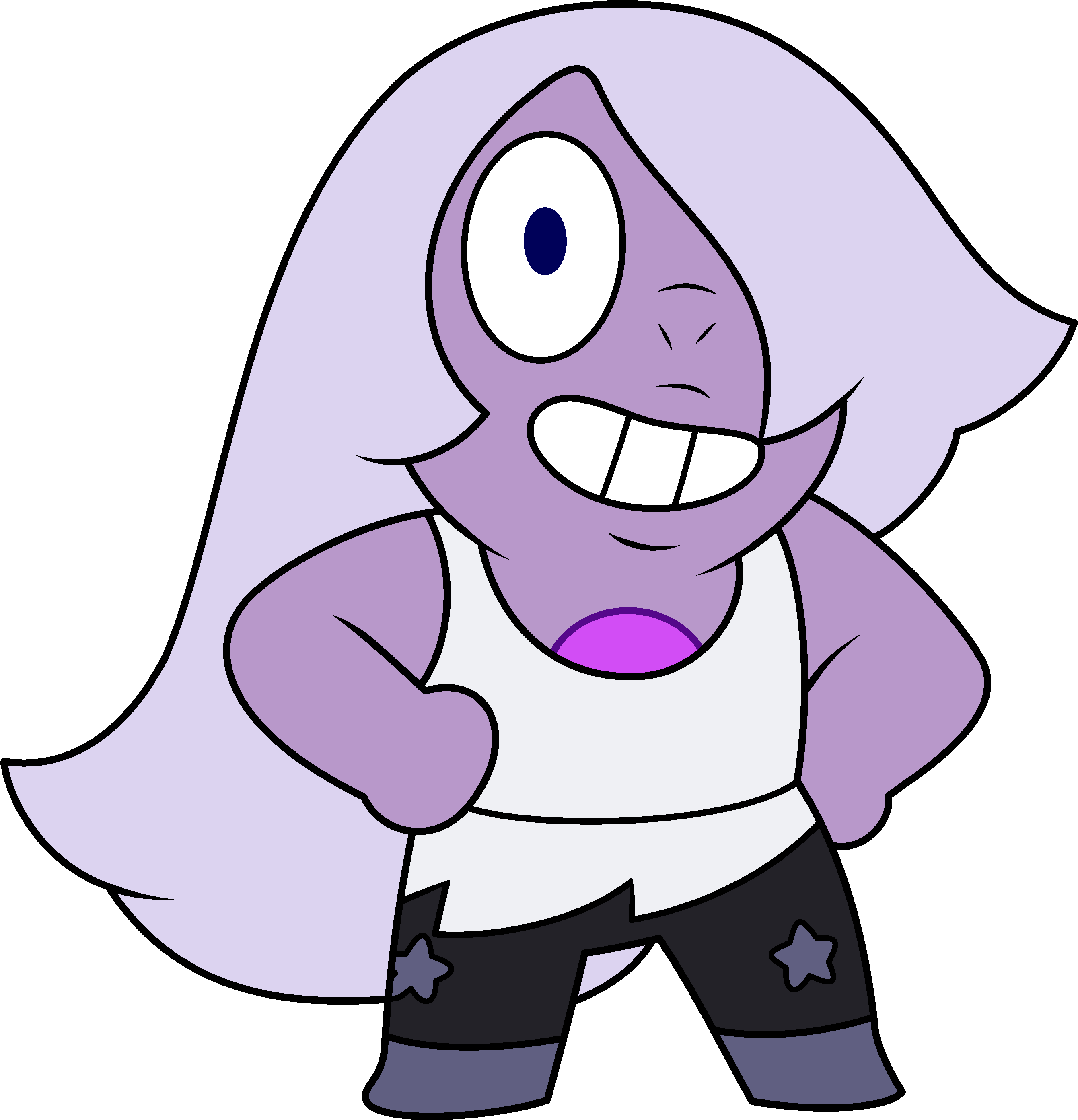 Pearl Amethyst Garnet Gemstone Steven Universe - Amethyst Garnet Steven Universe (2915x3000)
