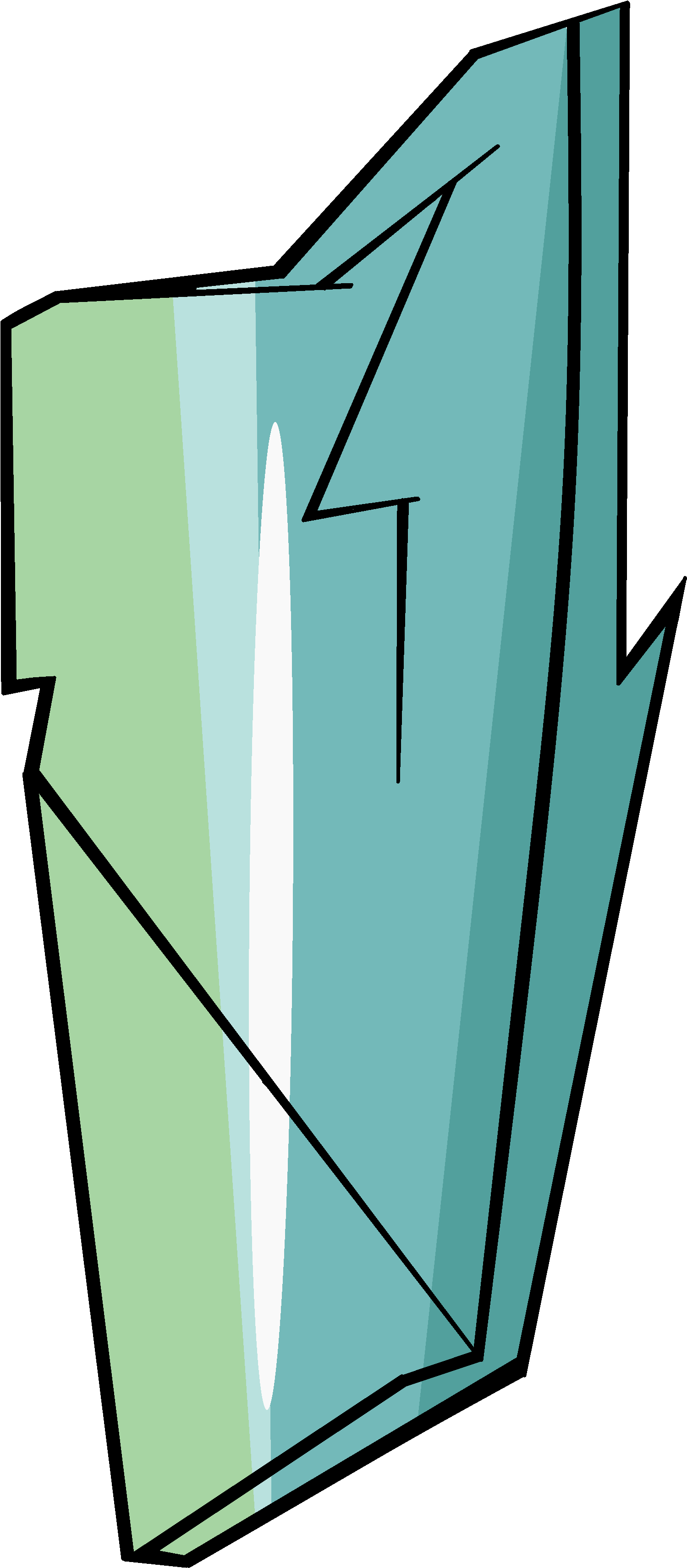 Glass Ghost Gemstone - Crab Gem Monster Steven Universe (1654x3472)