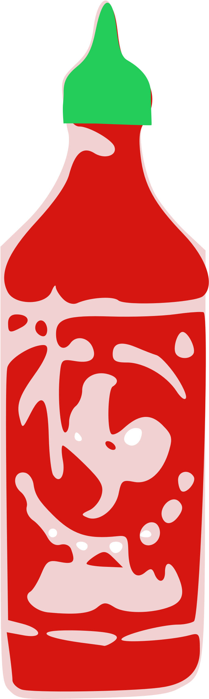 Beautiful Sauce Clip Art Medium Size - Hot Sauce Clip Art Png (2400x2400)