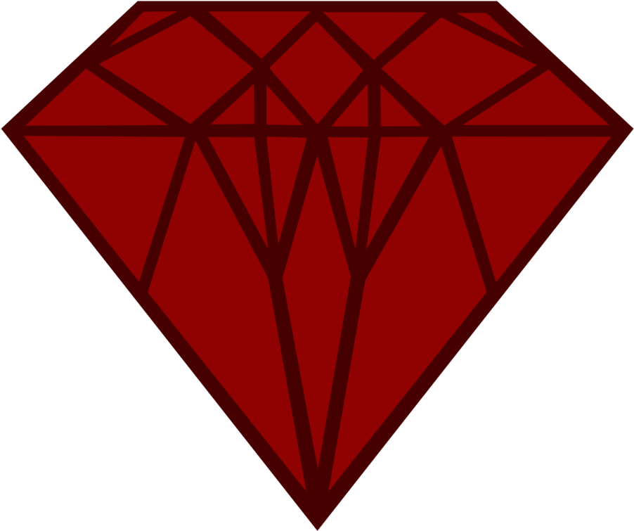 Gemstone Cutie Mark By The Smiling Pony - Triangle (955x836)