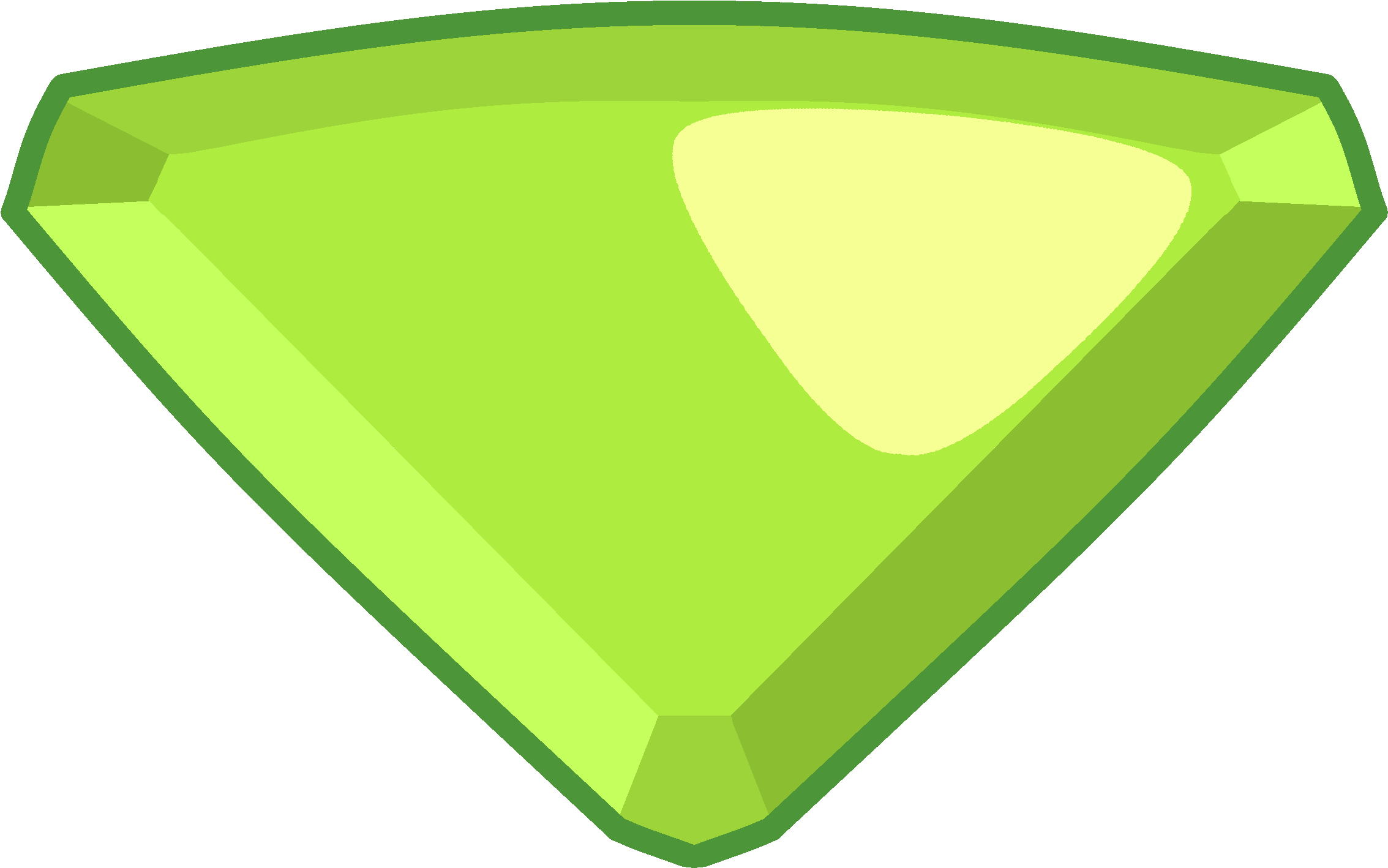 Squaridot Gemstone By Theoffcolors - Steven Universe Squaridot Gem (2500x1800)