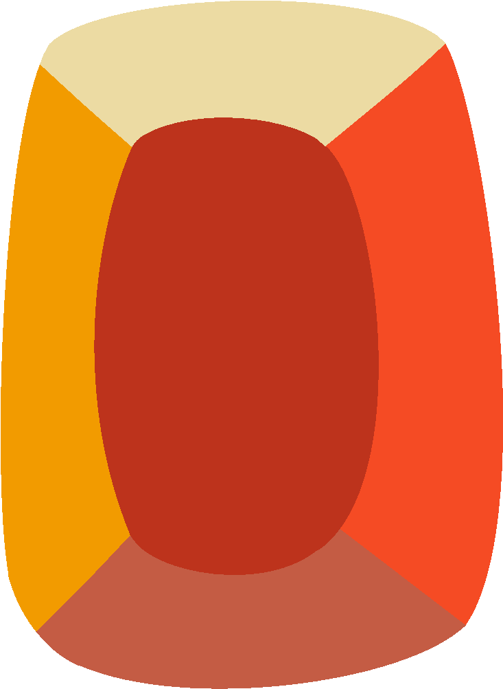 Hessonite Gemstone No Ring - Circle (820x1068)