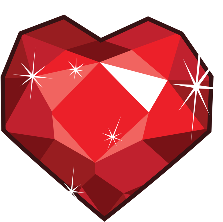 Fureox, Fire Ruby, Gem, Heart Shaped, No Pony, Object, - Fire Ruby Gemstone (900x809)