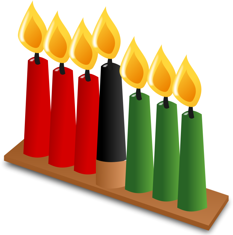 Free Kwanzaa Icon - Kinara Clip Art (800x800)