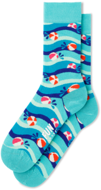 Women's Beach Balls Socks - Beach Ball (480x480)