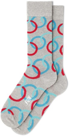 Men's Ring Geo Socks - Sock (480x480)