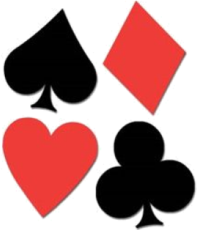 Suit Symbol Cutouts - Card Suit Cutouts Package Of 4 (400x400)