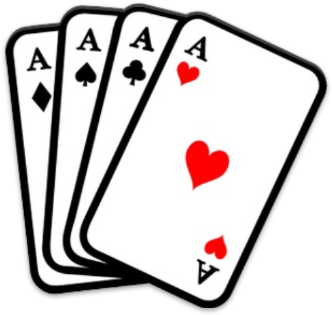 Texas Hold 'em Playing Card Card Game Contract Bridge - Poker Cards Clip Art (512x512)