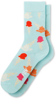 Women's Ice Cream Dessert Socks - Ice Cream (480x480)