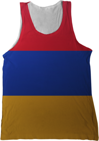 Armenia Flag Tank Top - Active Tank (348x480)