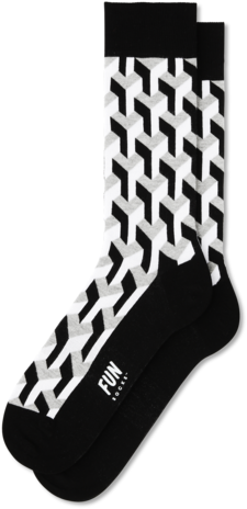 Men's Illusionist Geo Dress Socks - Sock (480x480)