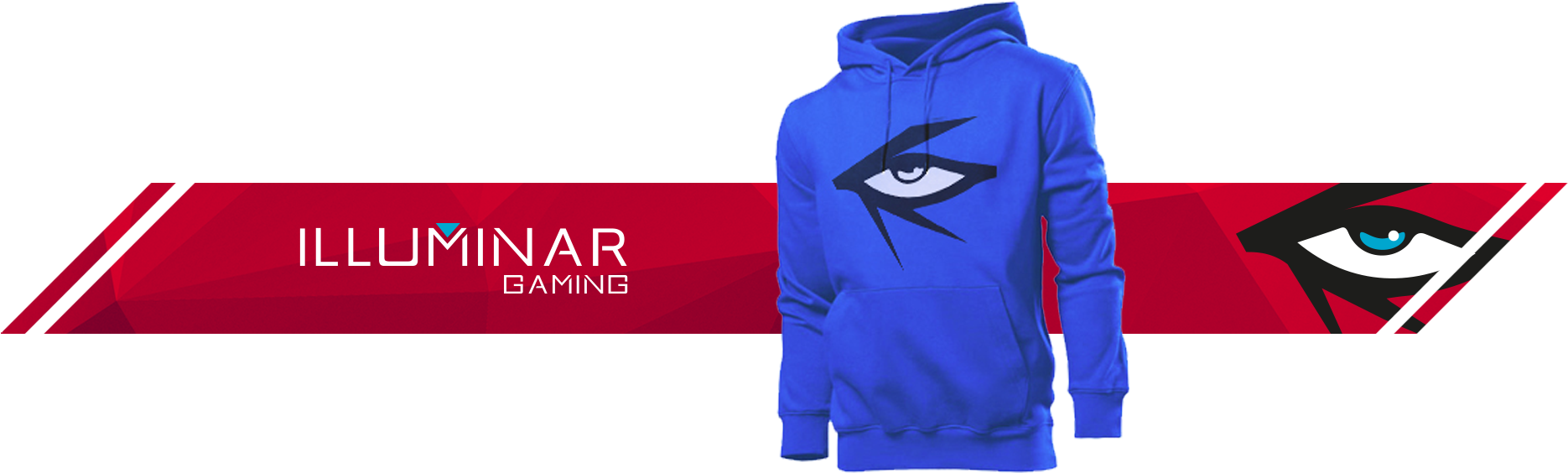 Illuminar Gaming Lifestyle Hoodie Blue - Hoodie (1920x800)