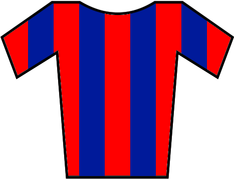Soccer Jersey Red-blue - Blue Red Stripe Jersey (500x400)