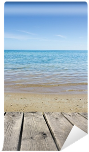 Paisaje De Una Playa En Vertical Wall Mural • Pixers® - Sea (400x400)