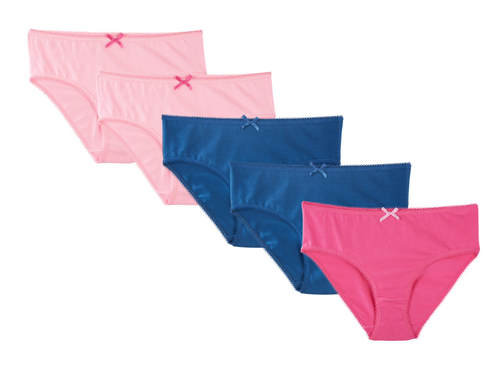 Girls' Underwear, Pink/blue - Panties (500x500)