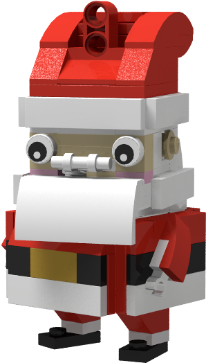 Santa Ornament - Robot (800x600)