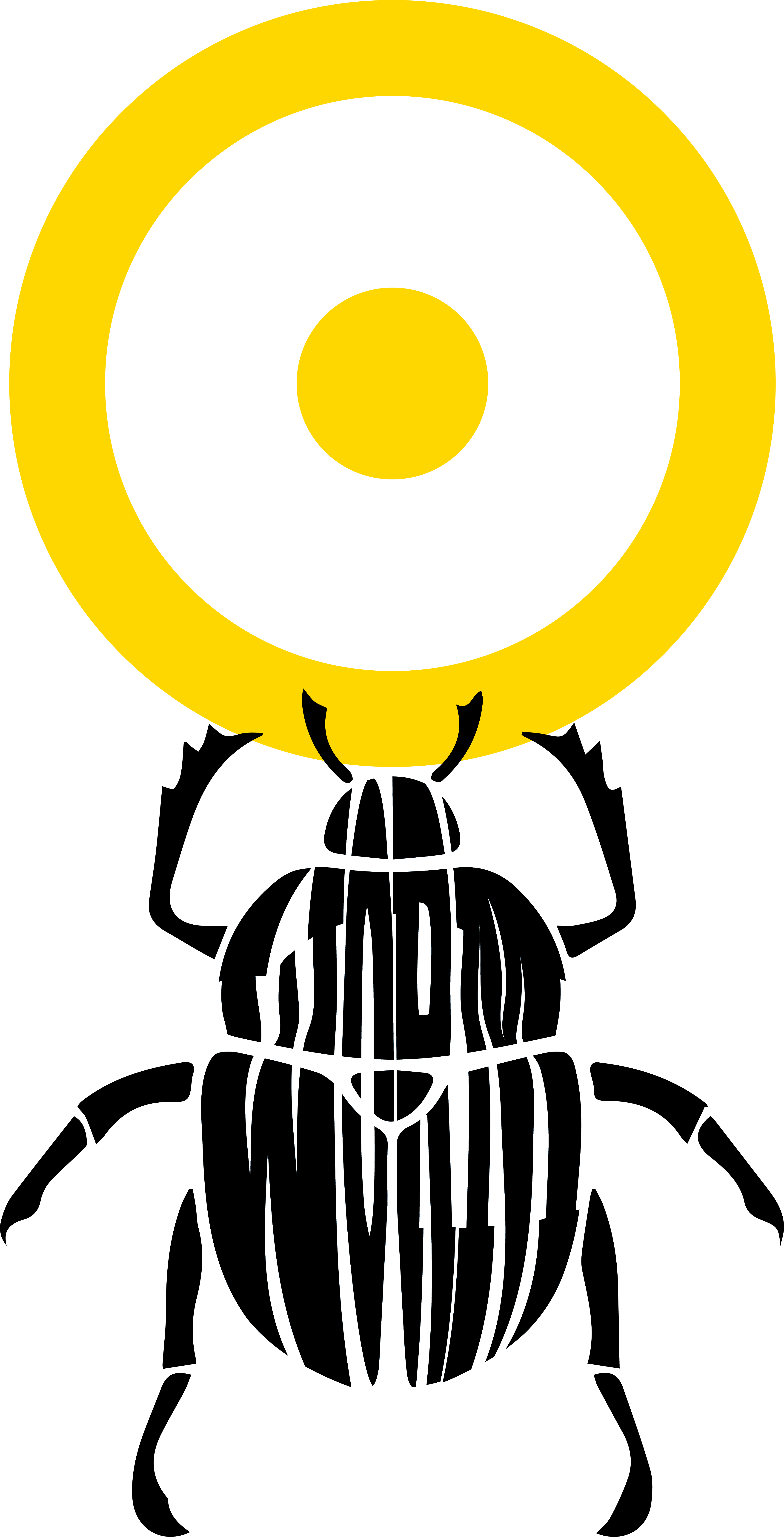 Meta [spoiler]worm T-shirt Idea - Scarab Vector (3410x6681)