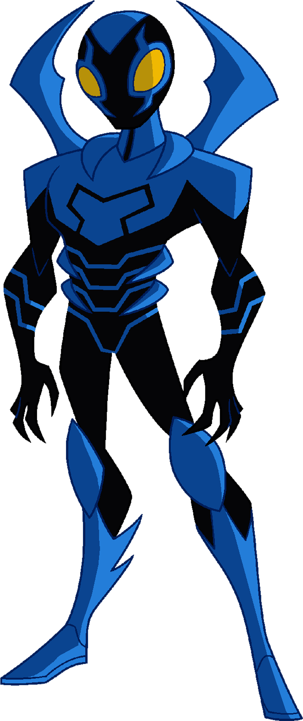 Blue Beetle Justice League Action (2190x2371)