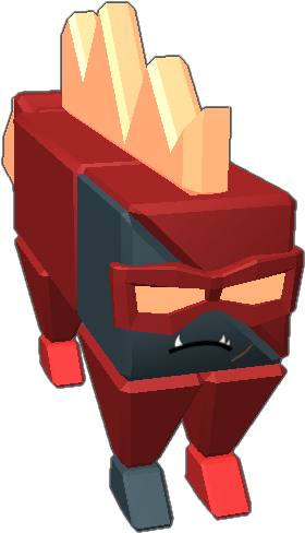 It's Face Is Burned Off From Being In Its Lava Ocean - Illustration (768x768)