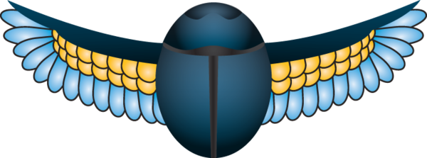 Sethsryt 1 7 An Egyptian Scarab Beetle By Sethsryt - Scarab (600x223)