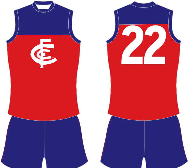 In Carrums Final Years Their Guernsey Changed From - Vest (842x595)