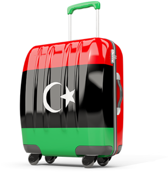 Illustration Of Flag Of Libya - Baggage (640x480)
