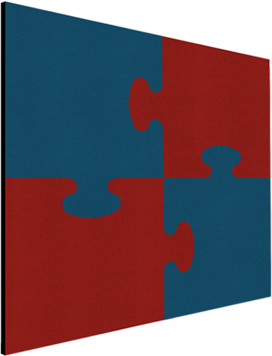 Noticeboards Funky Puzzle - Bulletin Board (600x600)