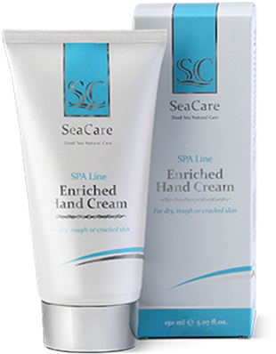 Picture Of Enriched Dead Sea Hand Cream - Seacare Spa Micro Polish Facial Scrub Deep Cleansing (480x456)