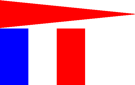 Originally The Main Flag Was Blue White Red, - Kepler's Second Law Of Planetary (514x325)