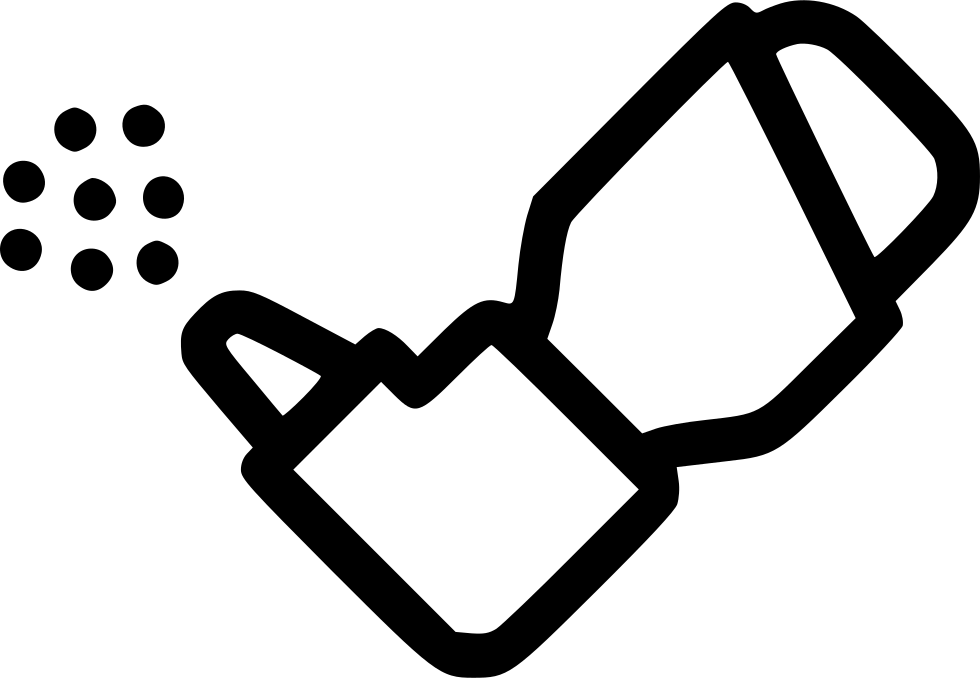 Drawing Inhaler Coloring Book Clip Art - Inhalador Para Colorear (980x678)