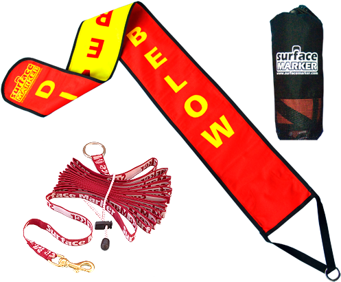 Scuba Cat Diving Phuket Thailand 5 * Cdc - Surface Marker Webbing Deployment System 8,5m (500x452)