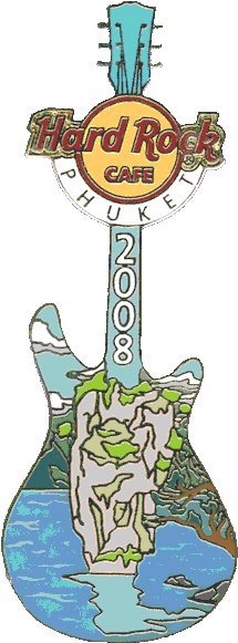 James Bond Island Guitar - Cartoon (231x600)