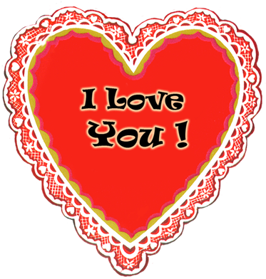 I Love You Message For Valentines Day - Valentine's Day (388x413)