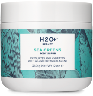 Sea Greens Body Scrub - H2o Plus Sea Greens Body Scrub 12oz / 340ml (600x656)