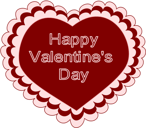 Lace Valentine Hearts Clipart - Heart (520x480)