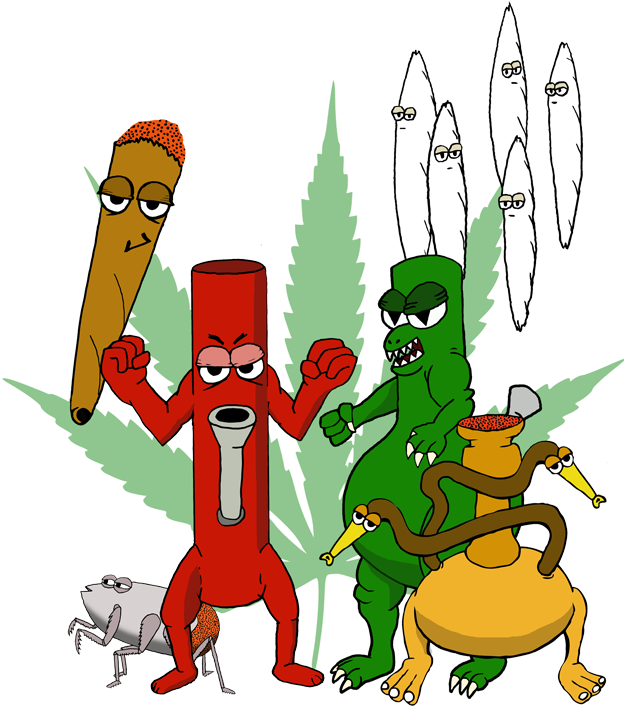 I Started Drawing Characters For A Spoof Of Pokémon - Cartoon (640x721)