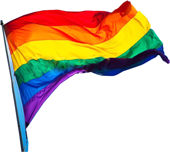 Beocute At Your Service - Rainbow Flag (600x600)
