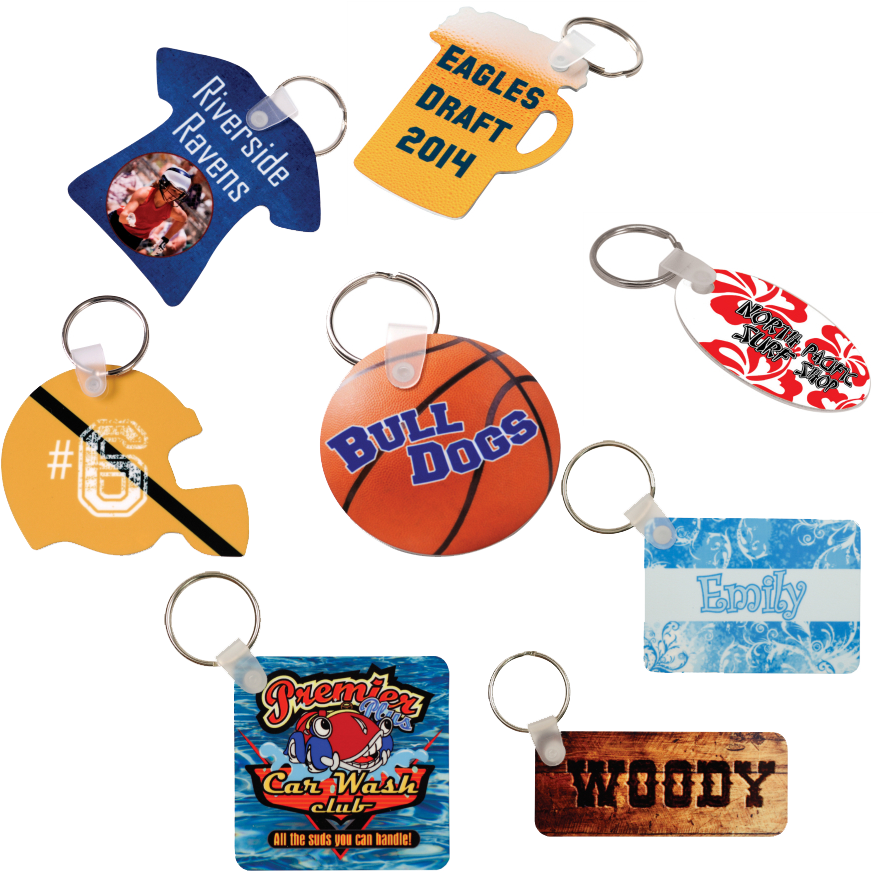 Gloss Sublimated Aluminum Keychain - Gloss Sublimated Aluminum Keychain (936x936)