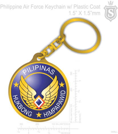 Philippine Air Force Keychain Gold - Emblem (480x480)