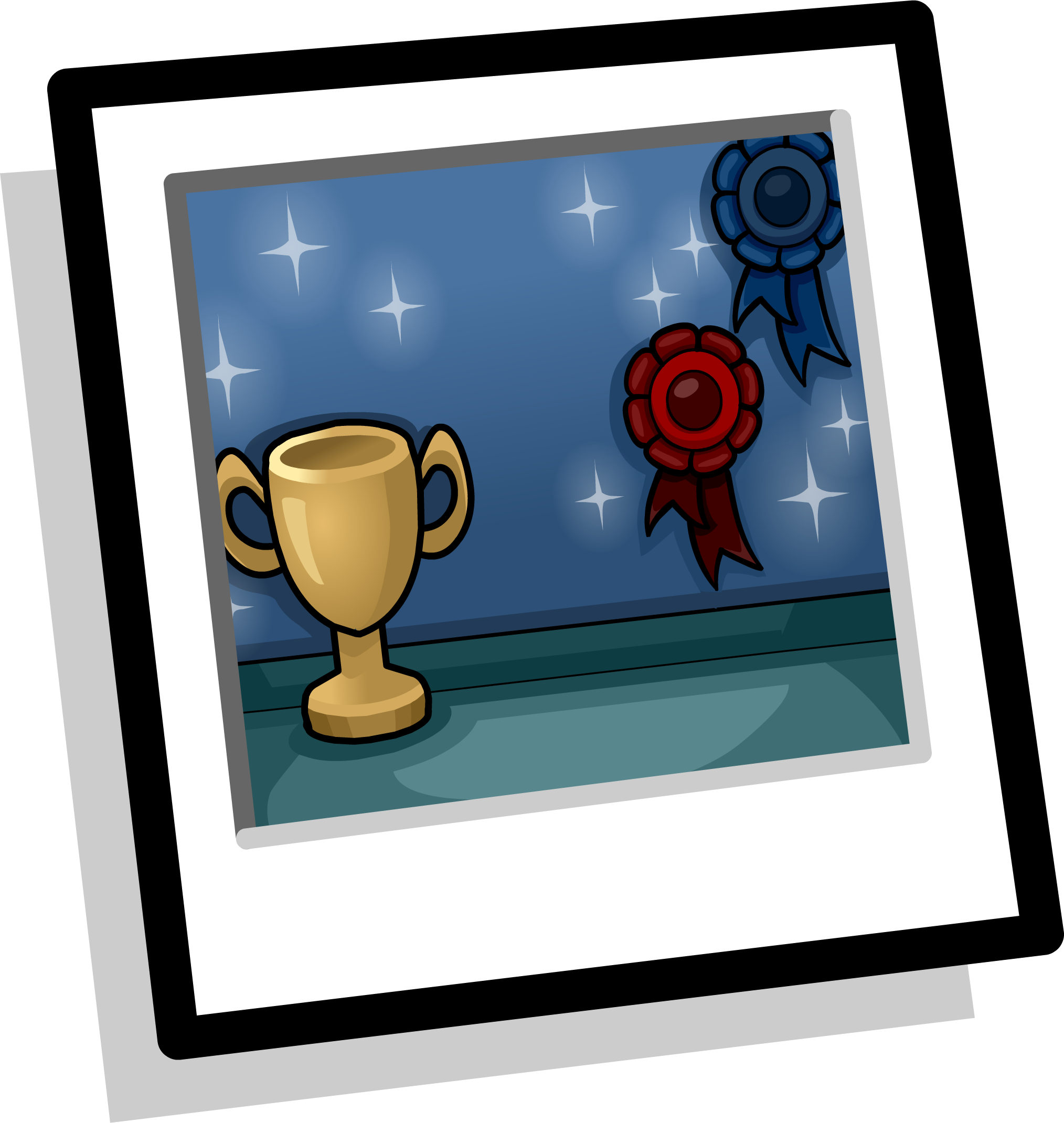 First Prize Puffle Background - Icon (2028x2141)